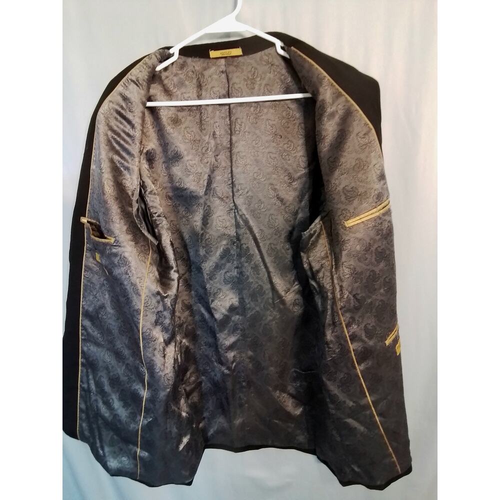Adolfo Mens Black Dress Jacket - image 3